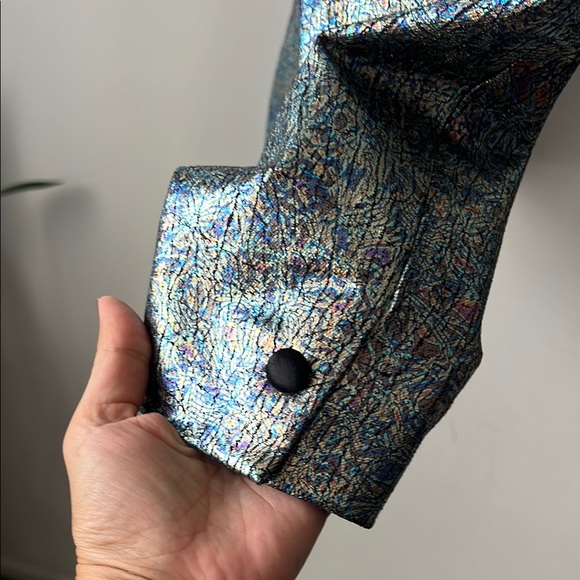 ASOS Gray and Black tux Sport Coats with Modern Silhouettes - Picture 7 of 8